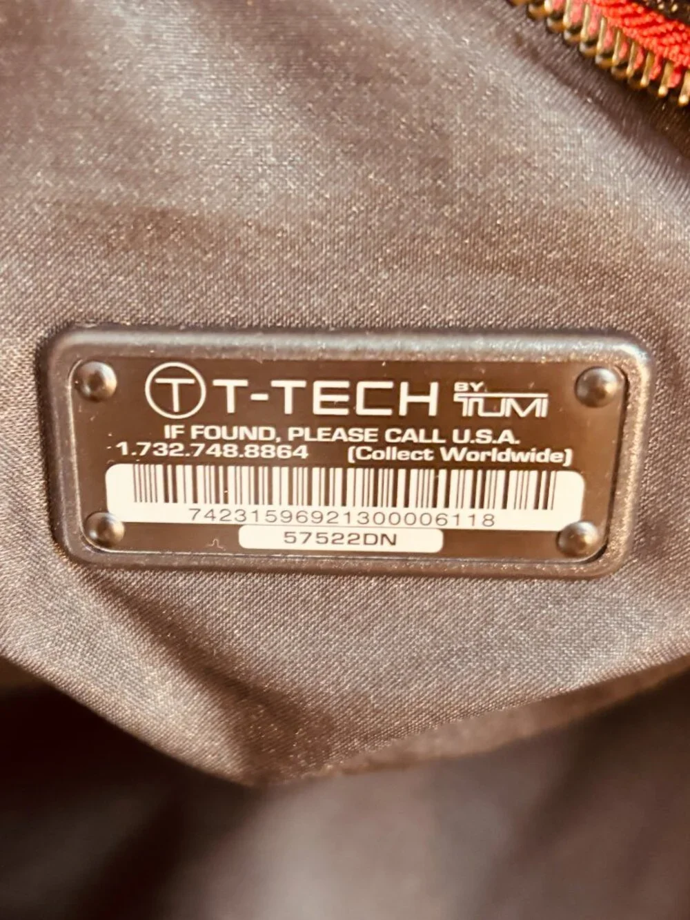 TUMI T-Tech 57522DN Essential Gear Blue Travel Messenger Duffel Shoulder Bag